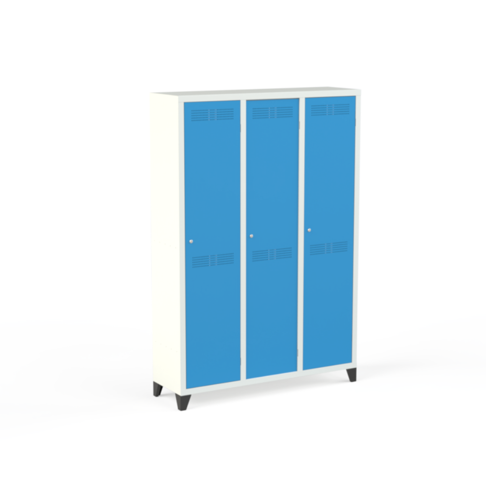 3 Kapaklı 3 Raflı Malzeme Dolabı OST6002